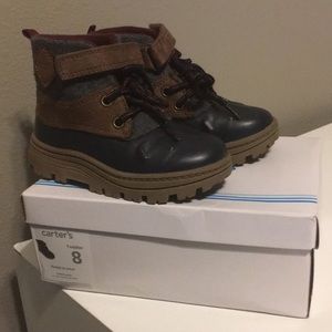 LIKE NEW Toddler Boy Winter Boots -  8C